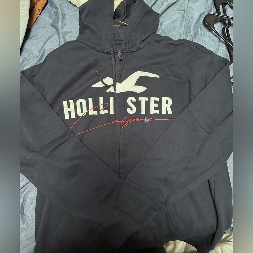 New Hollister Zip Up